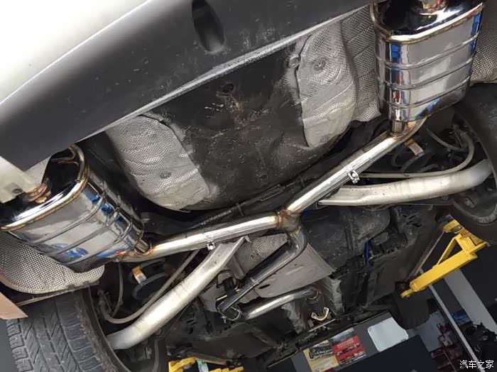 新君威gs可变手动自动阀门排气