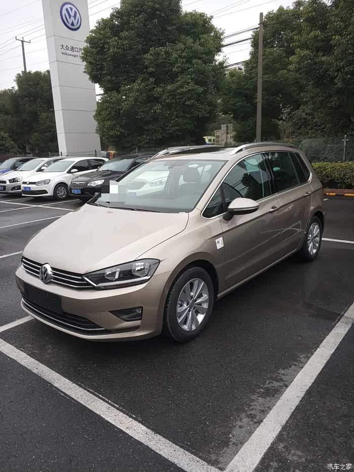 【图】金色1.4t 230自动进取提车_高尔夫·嘉旅论坛_汽车之家论坛