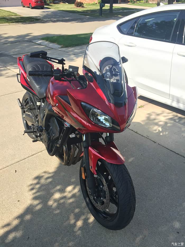 北美二手雅马哈fz6提车