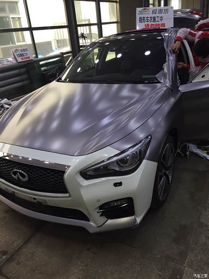 【图】改色持续更新,电光灰_英菲尼迪q50/q50l论坛_汽车之家论坛