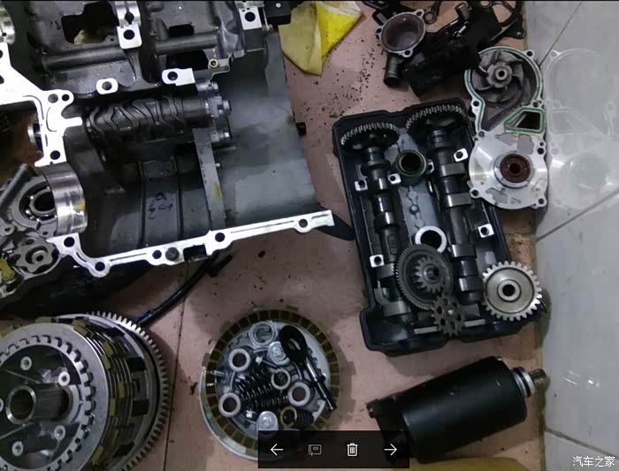 出春风650拆解配件