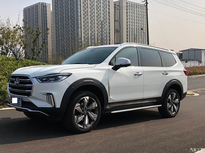 大空间真七座勃朗白大通d90提车作业听说标题要长