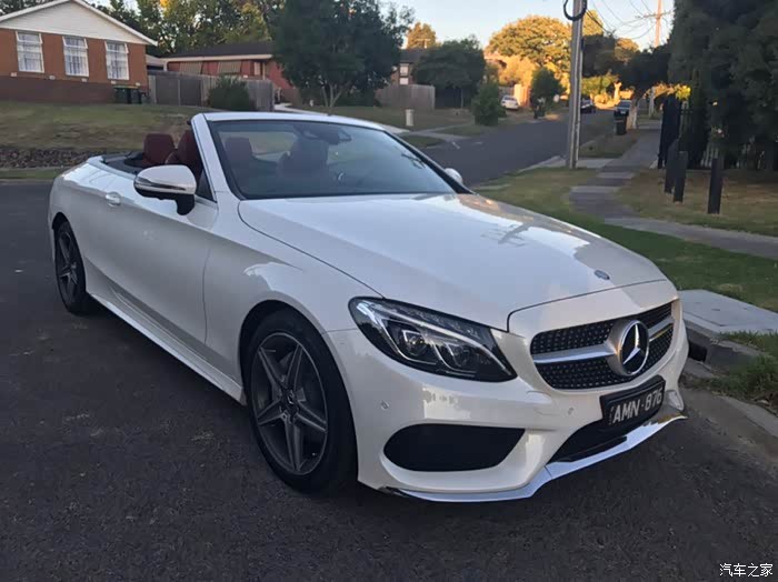 【图】澳洲喜提c200敞篷版本,小红帽值得五个月的等待_奔驰c级论坛