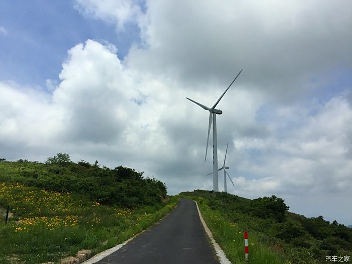 【风光】宁波最美的风车公路之重游 白岩山位于鄞州横溪,塘溪一带,为