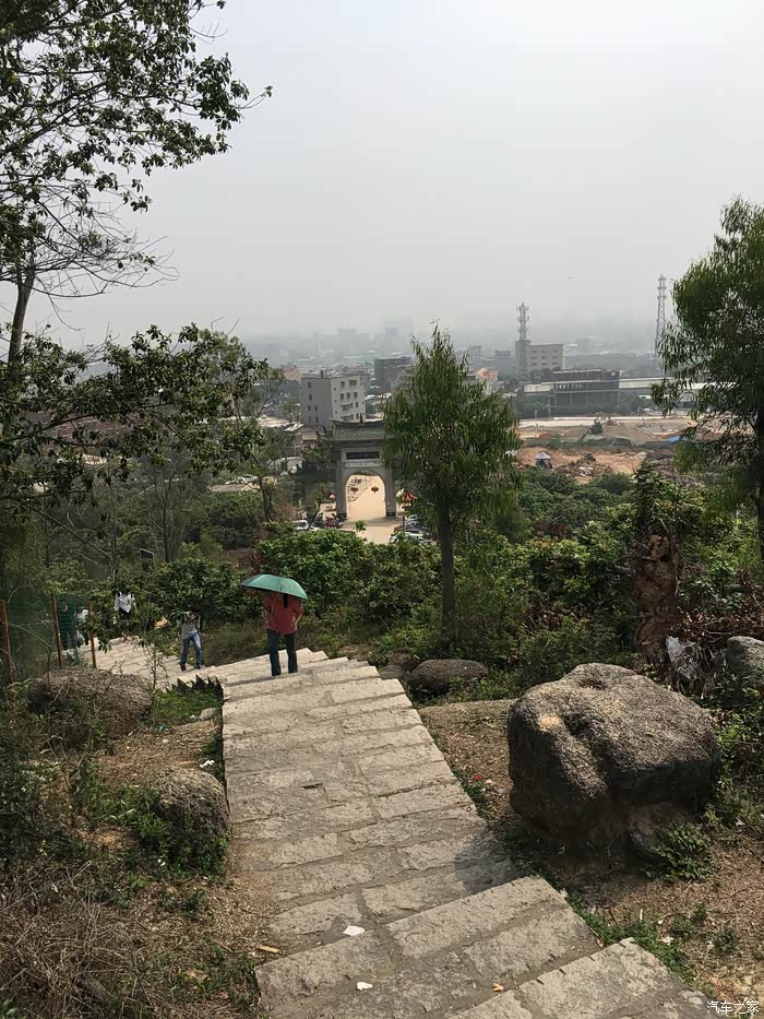 同安西山岩爬山记