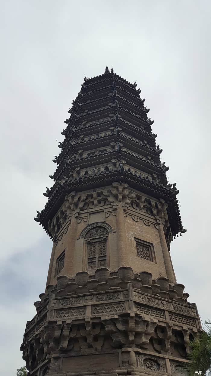 【石家庄cs35车友会】临济寺也是正定的四大古塔之一