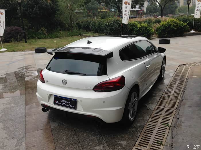 尚酷r换装碳纤维尾翼作业