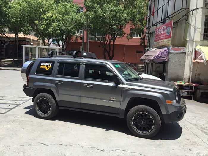 小客改装篇自由客升高换美规后悬挂备胎后杠