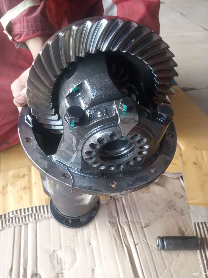 第二次完美神级加装后桥差速锁