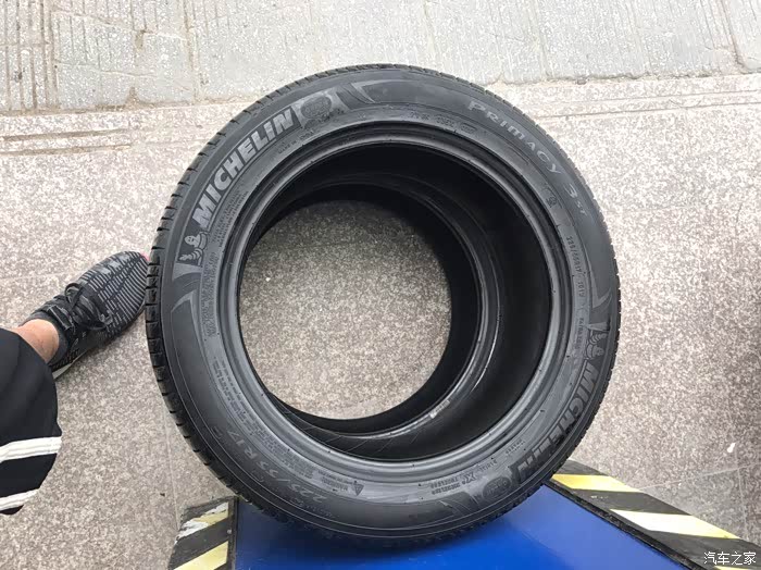 最终换了普通轮胎