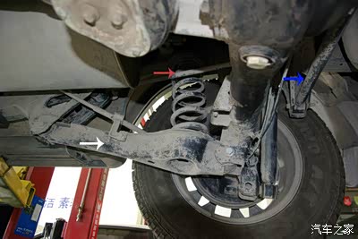 驭胜350后桥悬挂的安全隐患分析