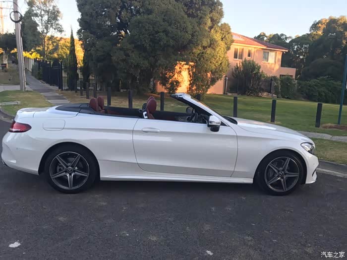 【图】澳洲喜提c200敞篷版本,小红帽值得五个月的等待_奔驰c级论坛