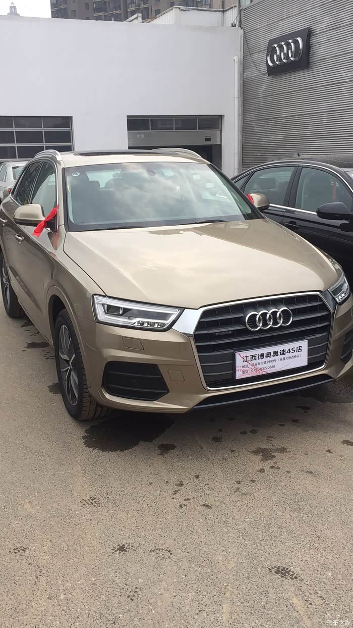 【图】q3 40四驱运动流沙金!(持续更新)_奥迪q3论坛_汽车之家论坛