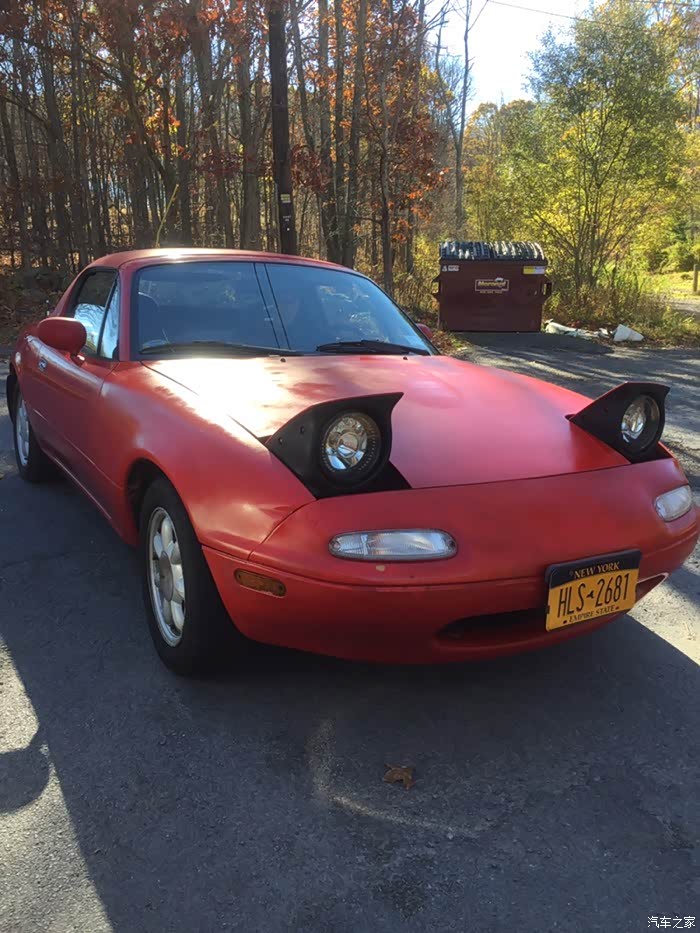 na1990miata提车作业喷漆作业