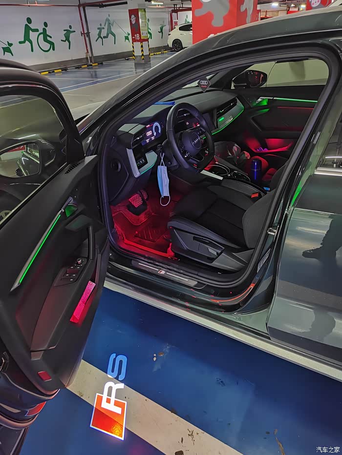 【图】22款丐版a3升级氛围灯_奥迪a3论坛_汽车之家论坛