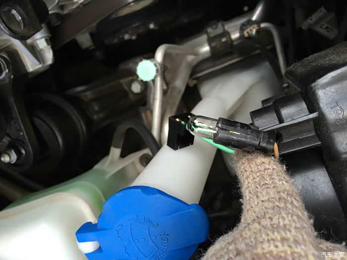 【图】#自己动手换#led示宽灯,自己换系列_北京现代ix35/mufasa 沐飒