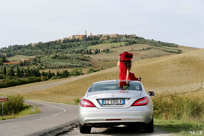纯粹享乐海外cls250d畅游意式风情