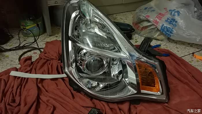 轩逸自己动手改透镜…多图!支持下