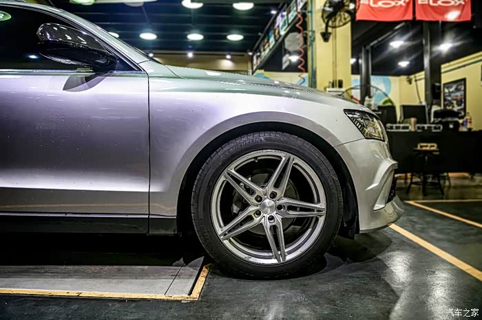 我只改车,不飙车--奥迪q5改装19寸轮毂