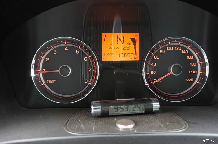 回来时路码表,刚好跑了500公,烧了箱多点汽.