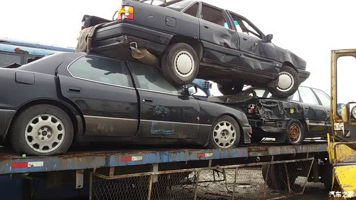 【多图】【汽车坟墓】大连报废汽车拆解厂