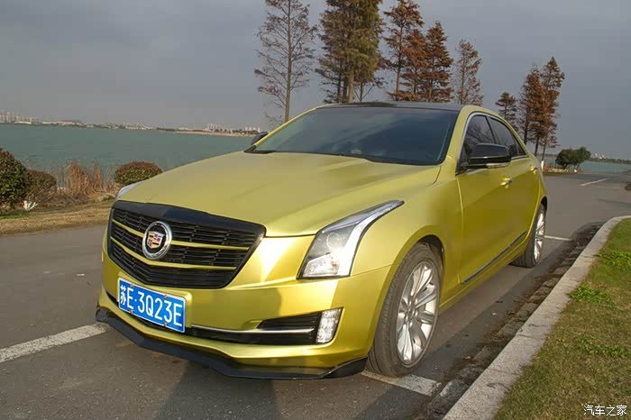 媳妇当车模之改色电光柠檬黄