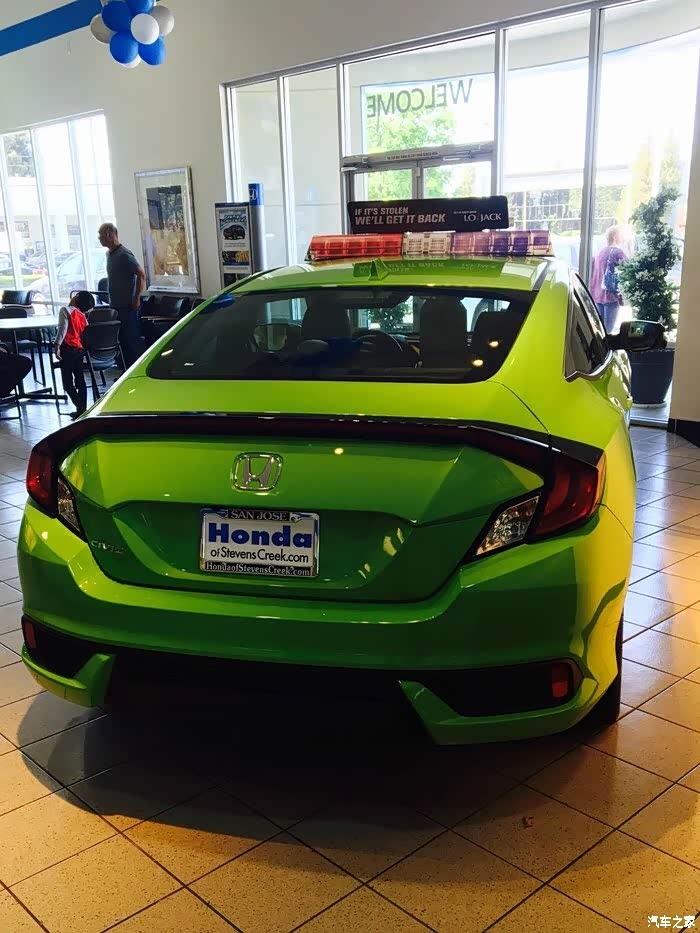 【图】【美国2016款思域双门实拍】史上最性感思域小屁屁_思域论坛