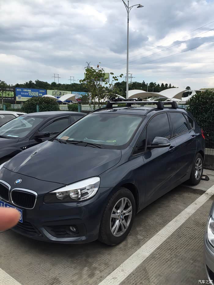 【图】行李架终于搞定了_宝马2系运动旅行车论坛_汽车之家论坛