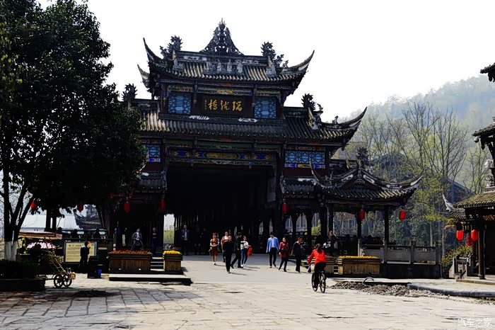 2017年自驾崇州三郎镇看花