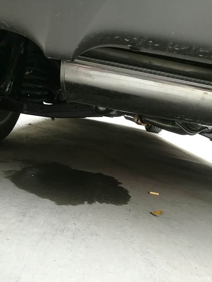 后面屁股左下面在滴水怎么回事啊?