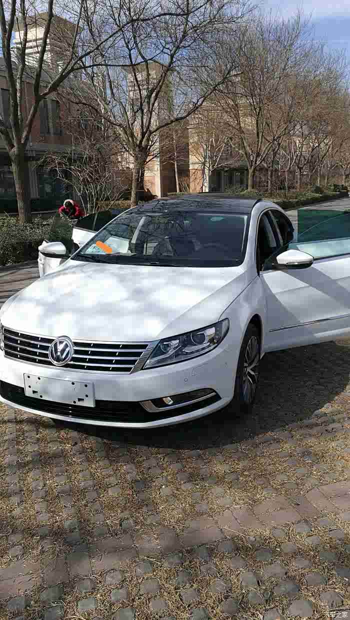 【图】2017款1.8豪华提车,白外内深棕_一汽-大众cc论坛_汽车之家论坛