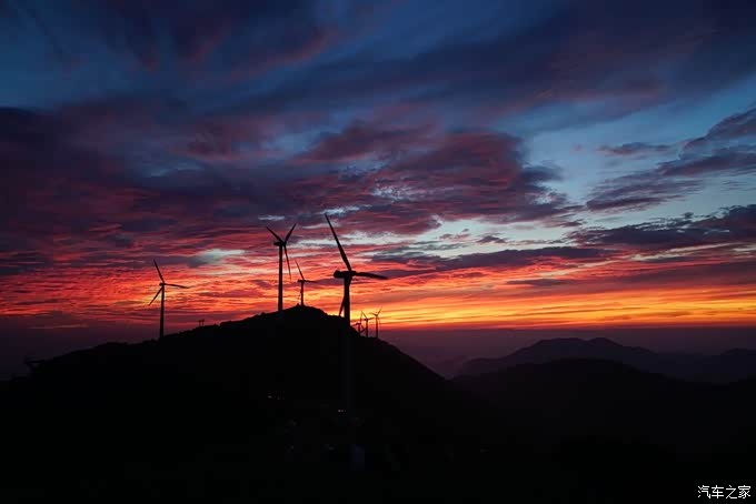 曙光初现括苍山