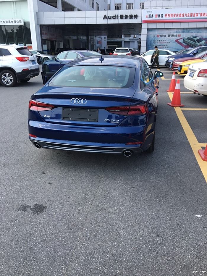 【图】斯科巴蓝45 quattro等 临时牌提车_奥迪a5论坛_汽车之家论坛