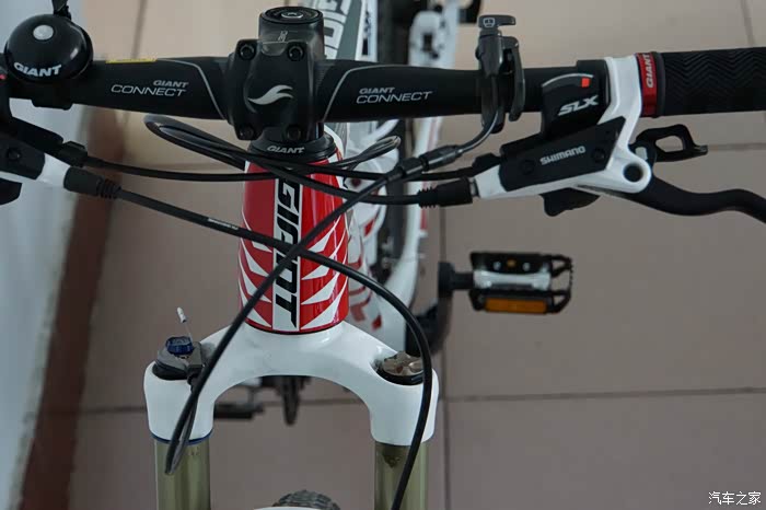 发点捷安特局部特写