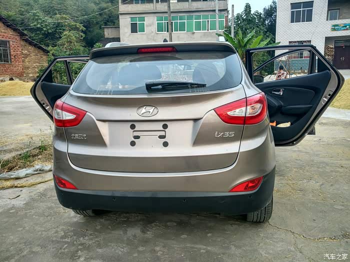 【图】订的闪铜色的,不知道这个颜色耐脏不_北京现代ix35论坛_汽车之