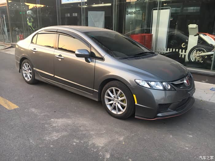 八代半老思域准备换车了留个念想