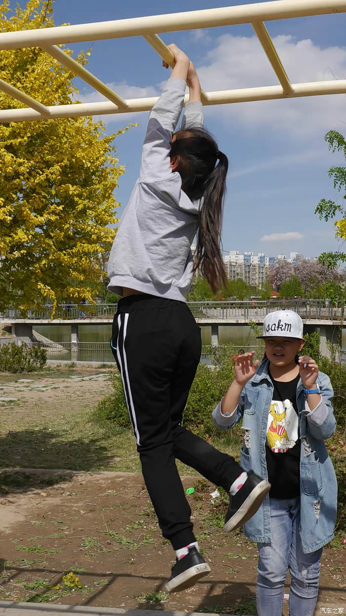 【图】周日带女儿和同学们去公园游玩,玩得 happy_北斗星论坛_汽车之
