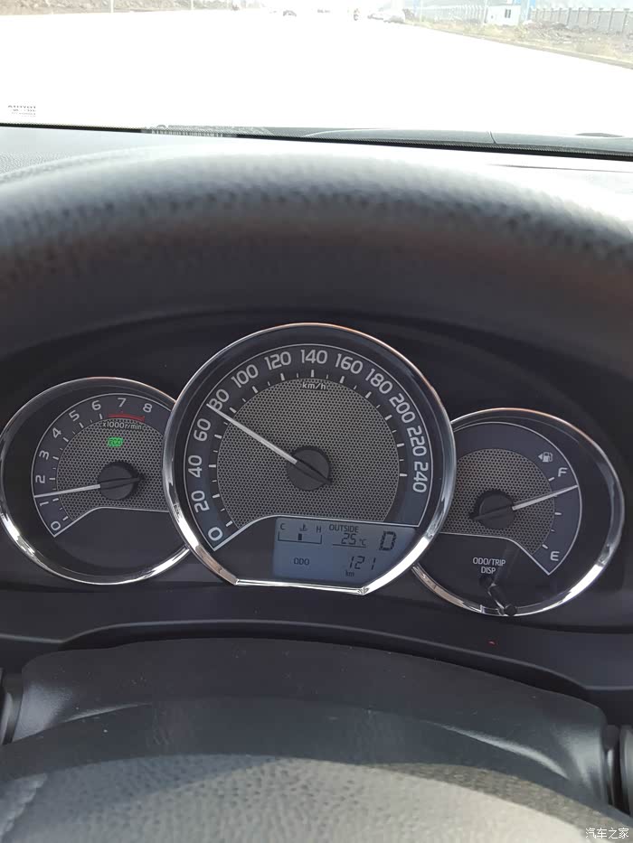 速度80码的转速表