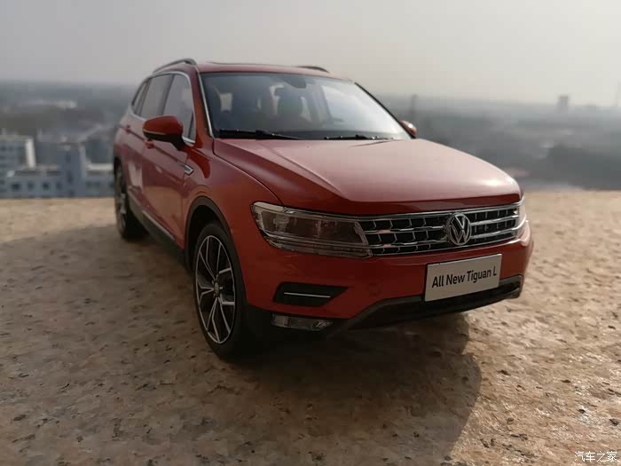 上汽大众全新途观l 桑巴橙