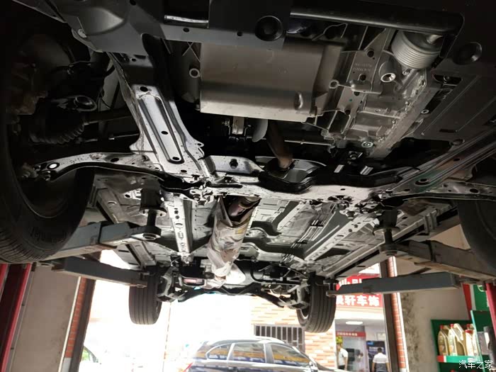 一次不成功的底盘装甲