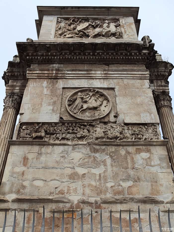 【最清晰的君士坦丁凯旋门】局部细节照