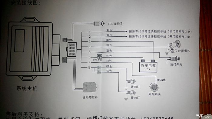 【图】防盗器接线图