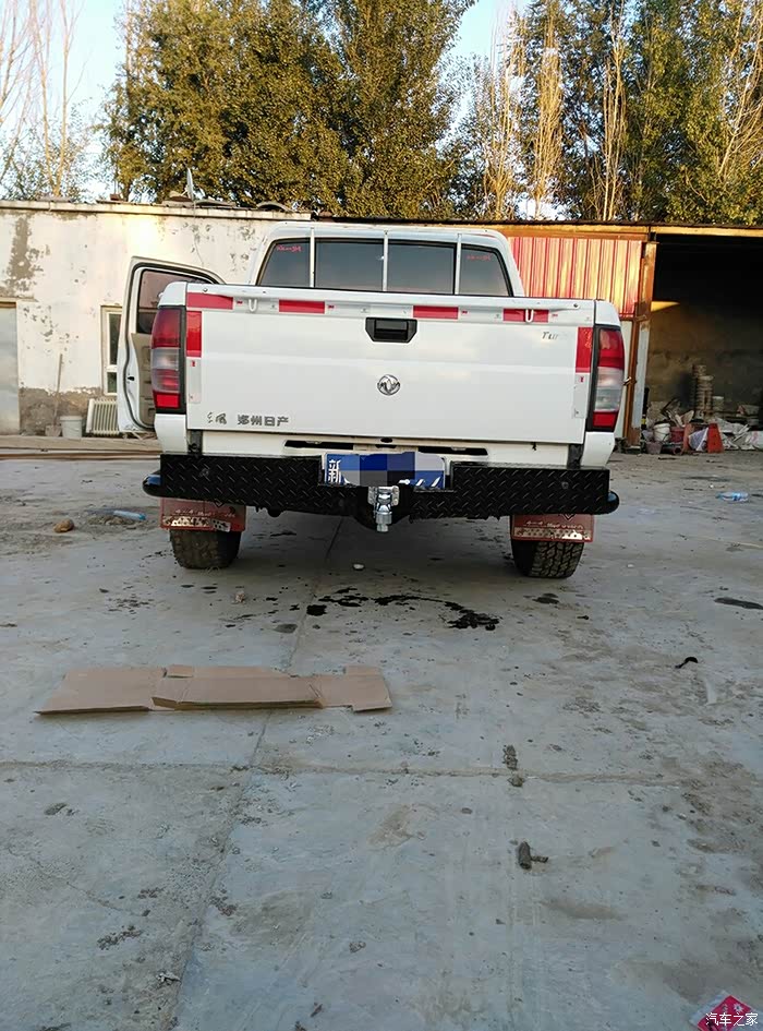【图】自制后杠_锐骐皮卡论坛_汽车之家论坛