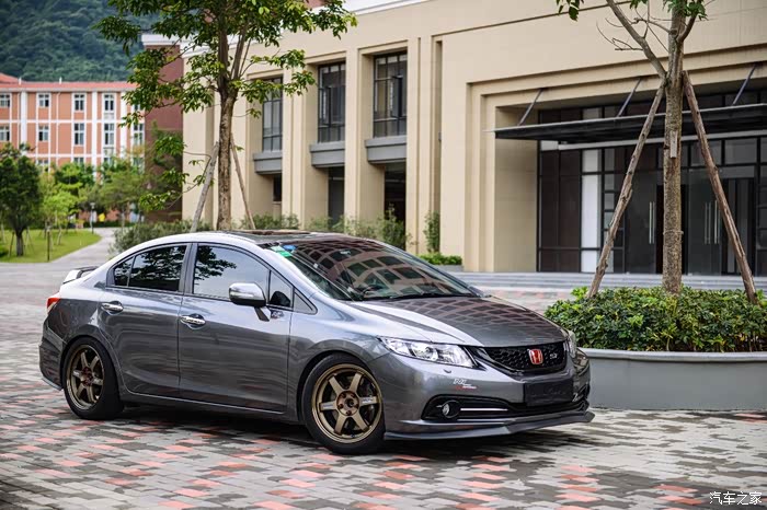 【图】9.5代灰色思域 我的改装之路(多图慎入)_思域论坛_汽车之家论坛