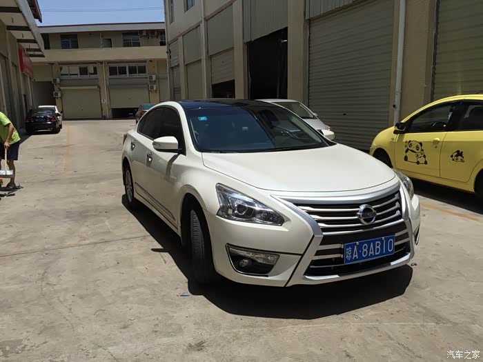 天籁前脸改装图