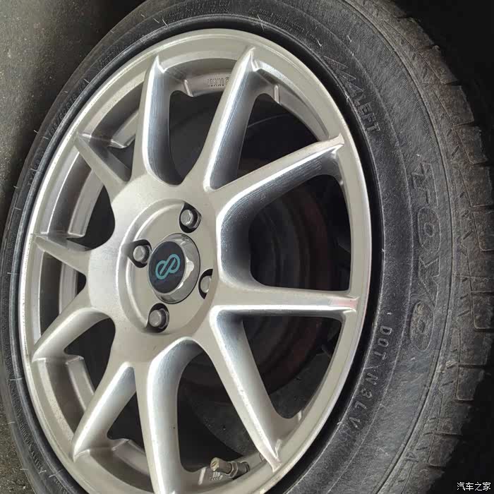 19550r16toyo轮胎加enkei轮毂