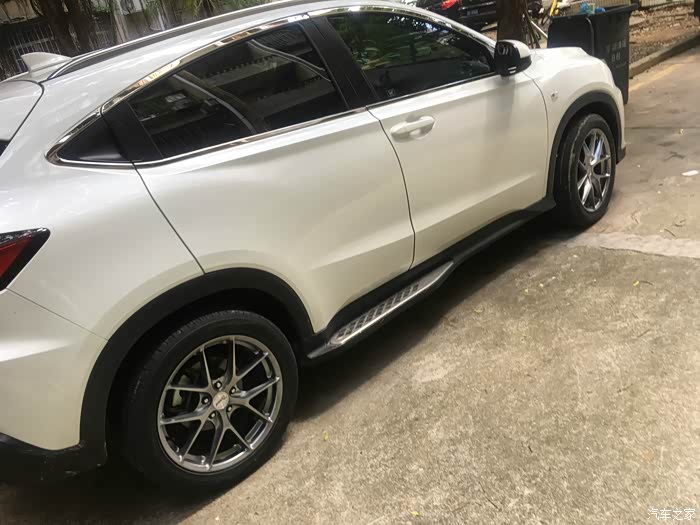 【图】xrv 改245/45 18寸 轮毂_本田xr-v论坛_汽车之家论坛