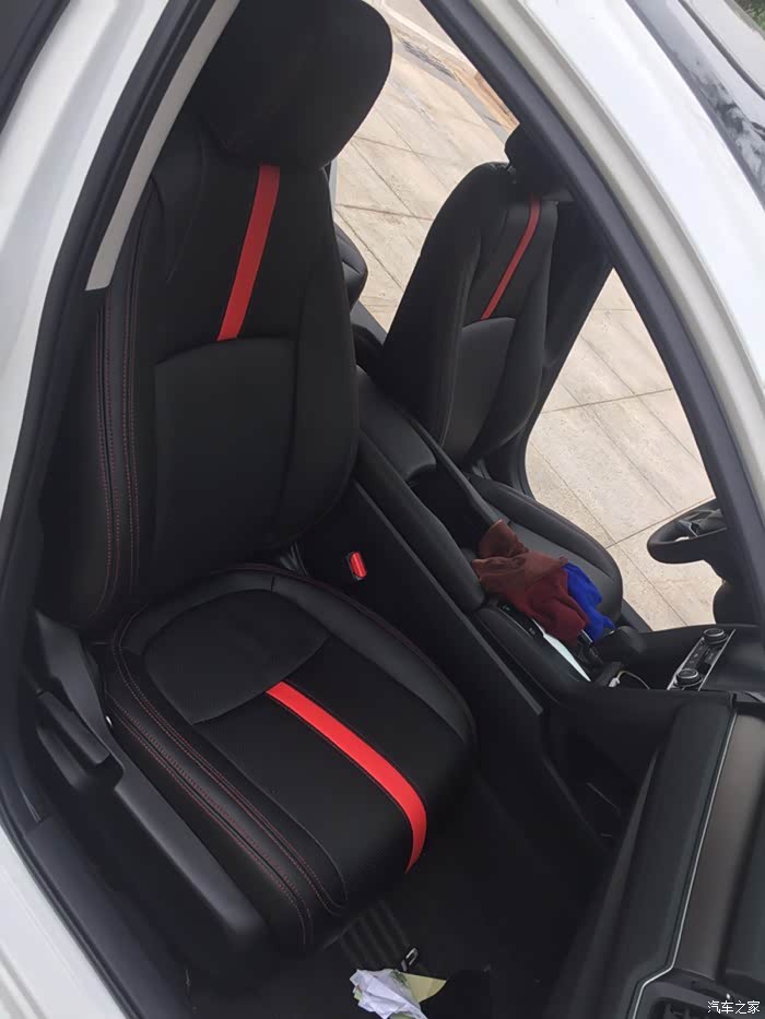 【图】佛山自豪首改座椅皮套,四门贴皮,帅…_思域论坛_汽车之家论坛
