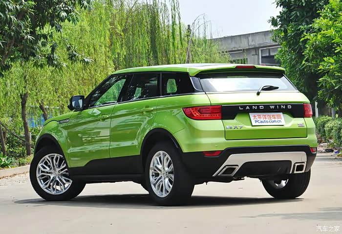 【图】两款相向的路虎---cs75.x7_长安cs75论坛_汽车之家论坛