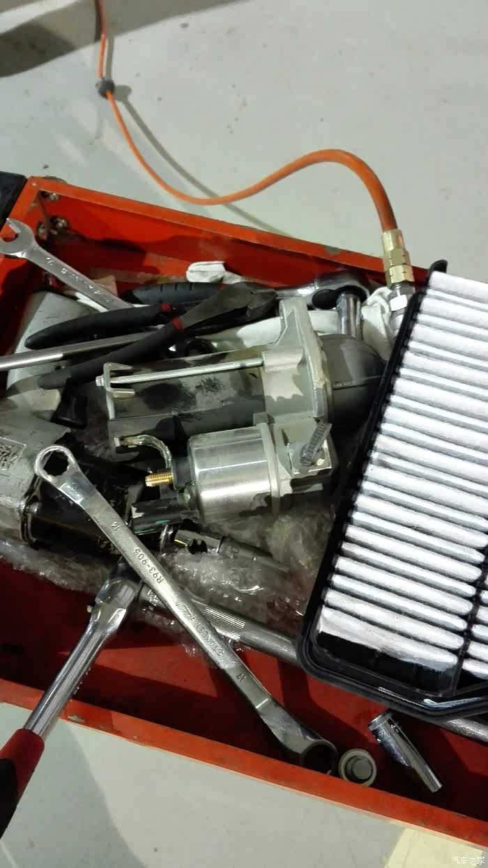 【图】换启动器了,_起亚k3/k3s论坛_汽车之家论坛